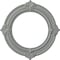 Ekena Millwork Benson Ceiling Medallion (Fits Canopies up to 8"), 13 1/8"OD x 8"ID x 5/8"P, Primed White CM13BN - alternate 1